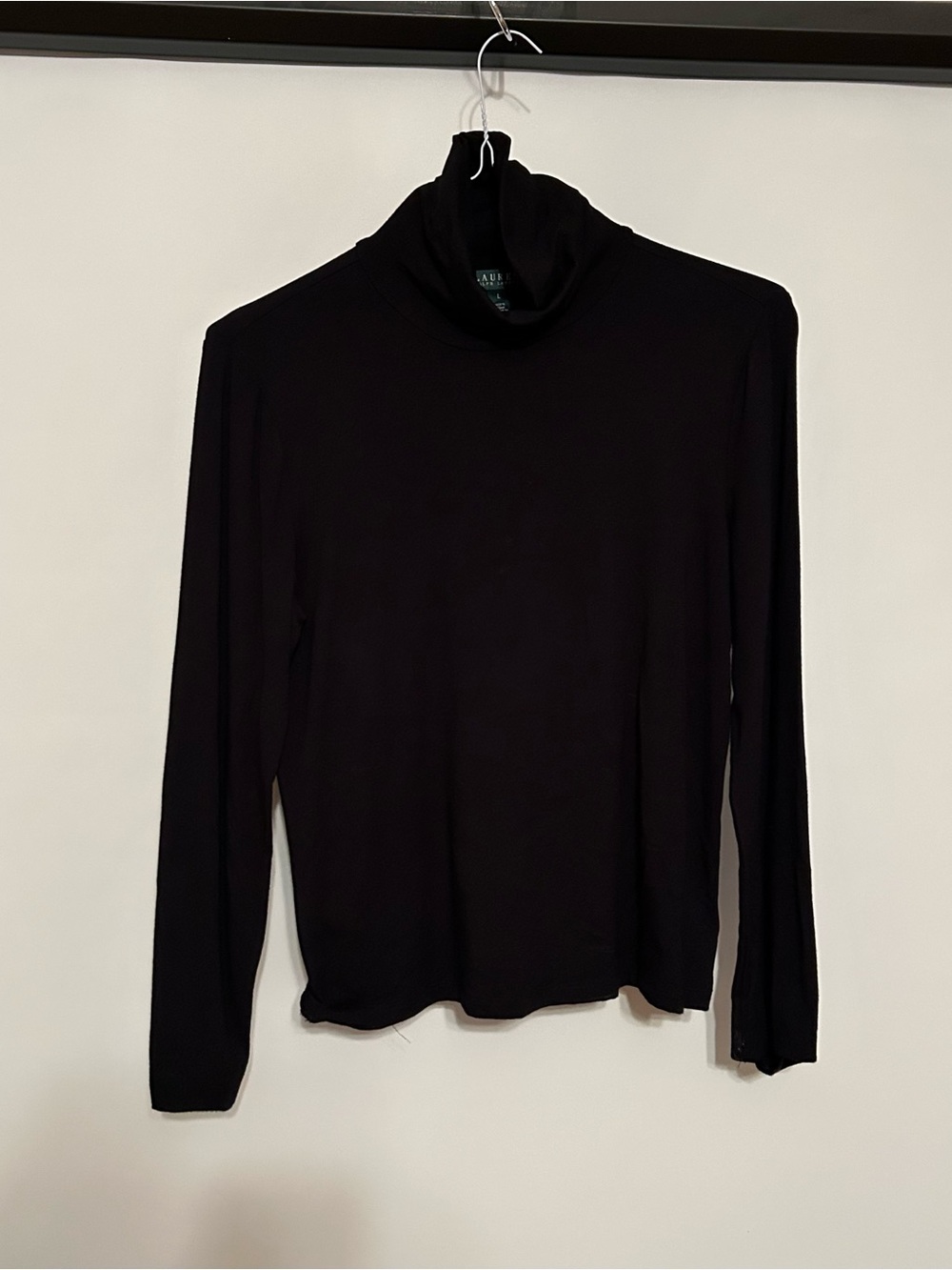 Lauren Ralph Lauren Black Turtleneck Sweater